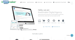 Desktop Screenshot of kwebmaker.com